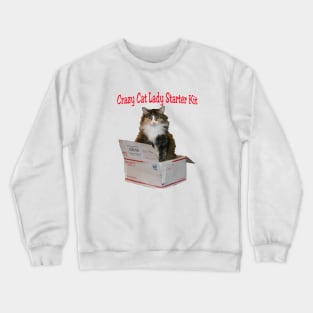 Crazy Cat Lady Starter Kit Crewneck Sweatshirt